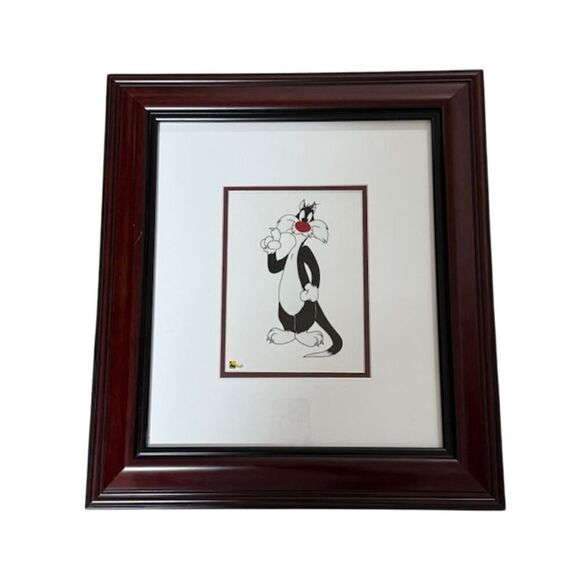 2004 Warner Brothers Looney Tunes Sylvester Limited Edition Sericel Animation - Picture 1 of 4